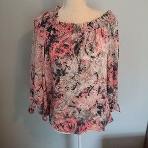 Pink and Black A.N.A. shirt